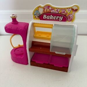 Shopkins Bakery Playset with Pink and Yellow Accents